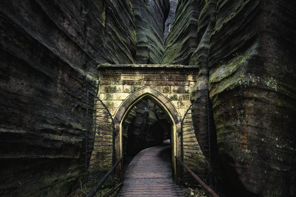 The “gothic gate.”