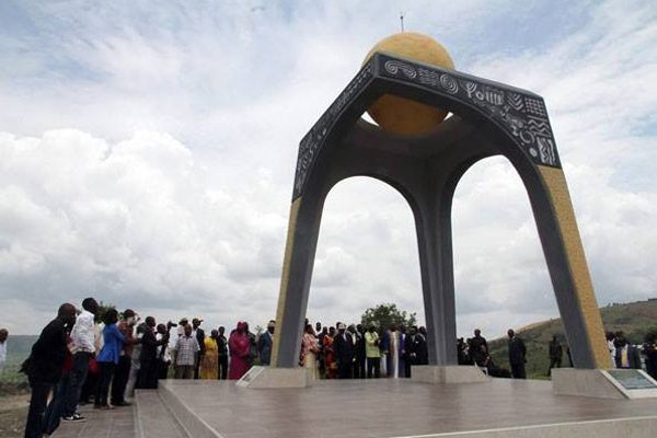 The Biharwe eclipse monument honors a celestial event from the year 1520.