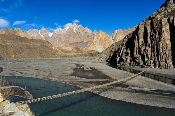 Hussaini Suspension Bridge